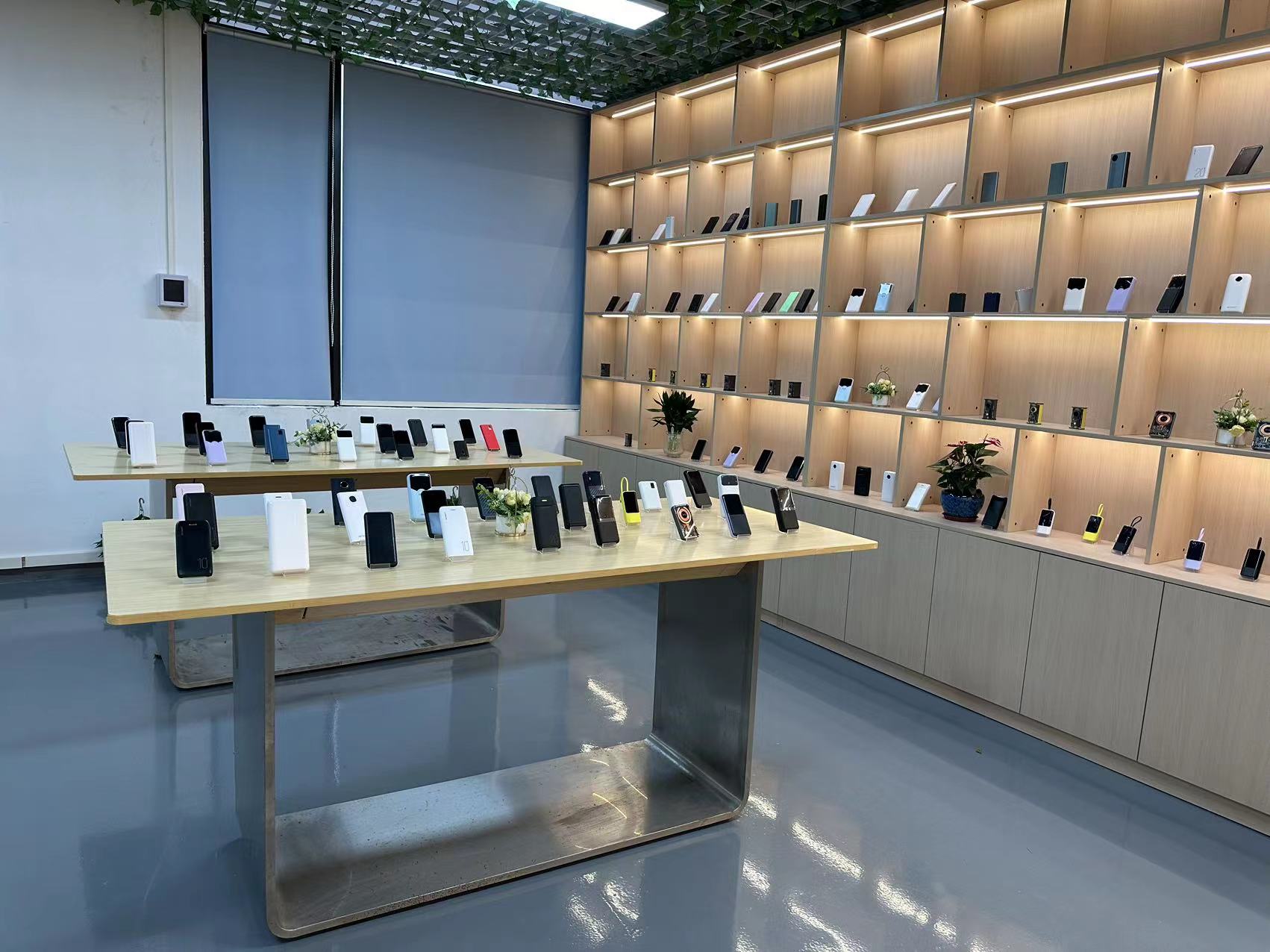 Product display sample room