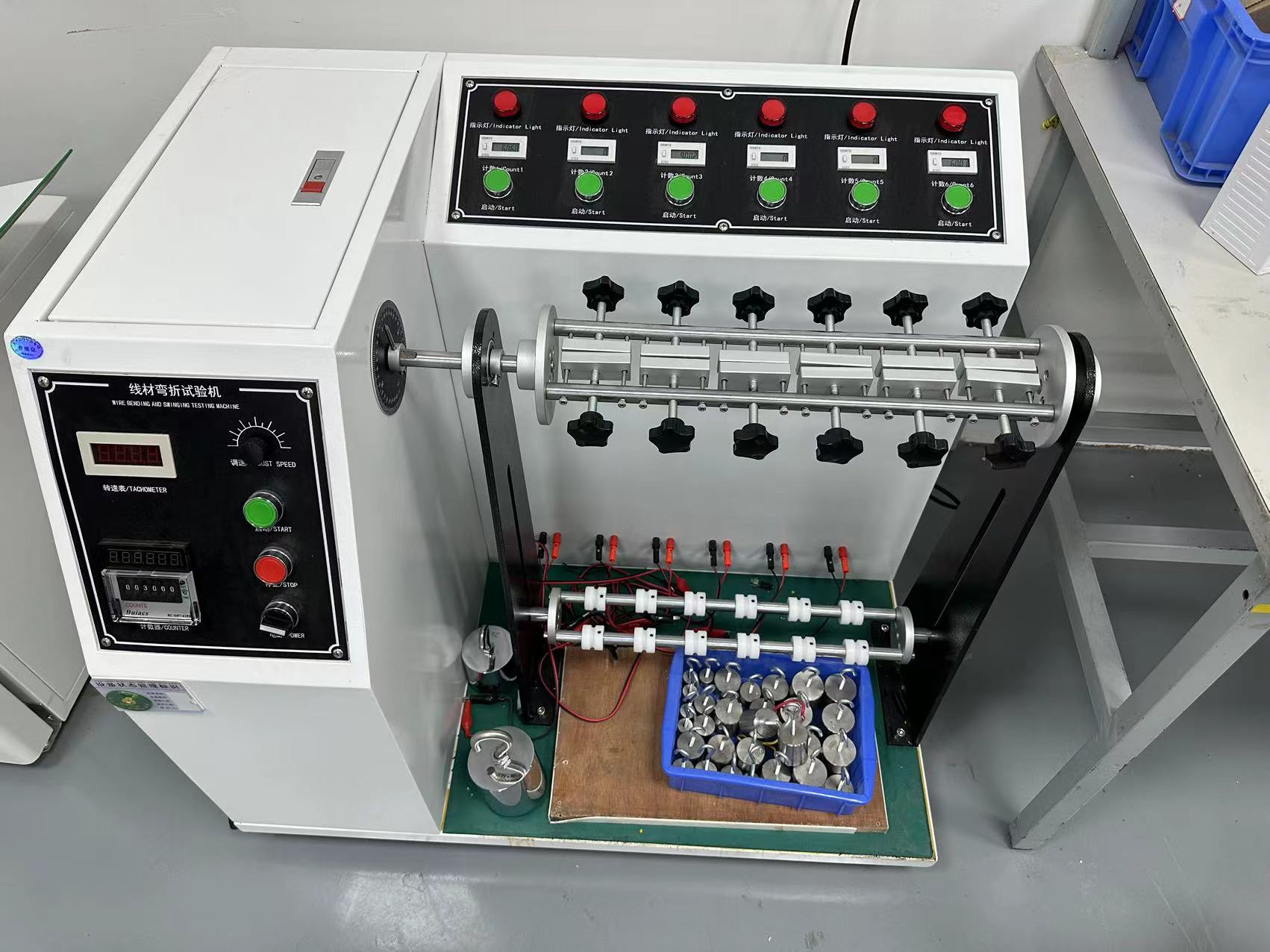 Wire bending test